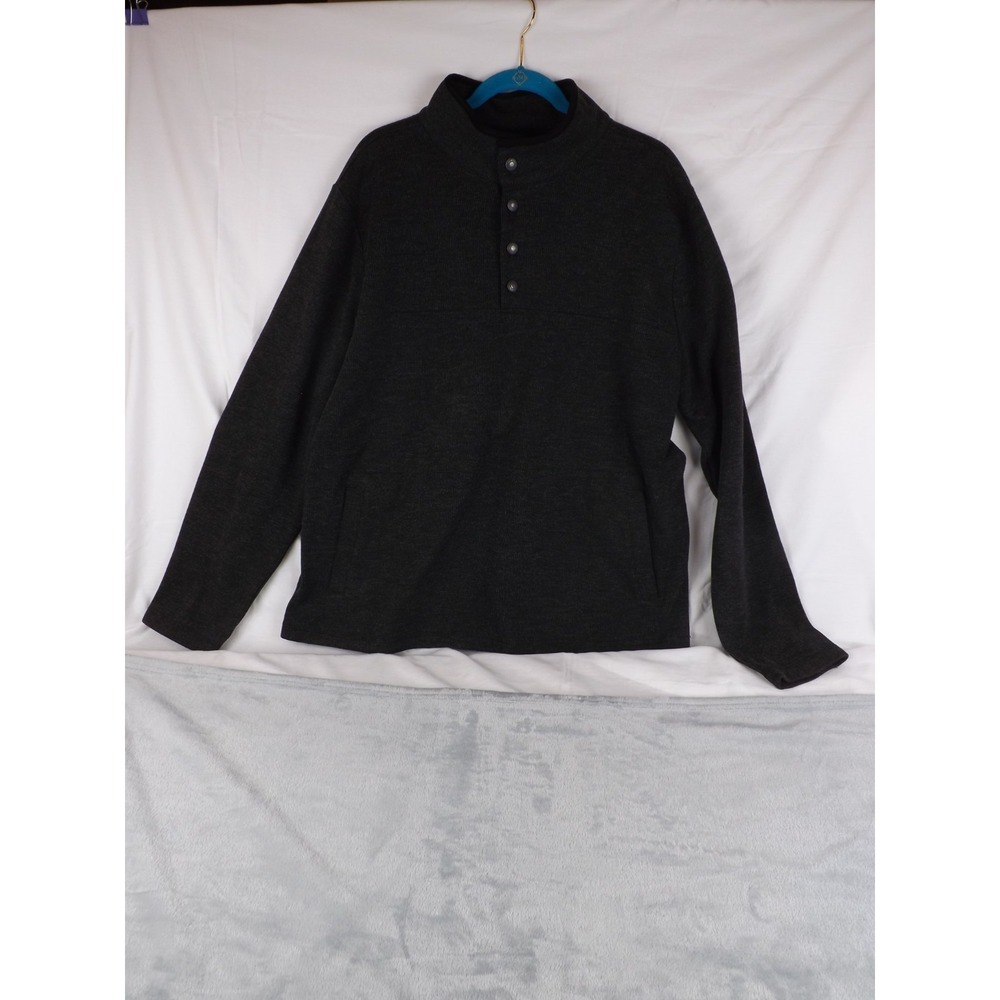 Outback Trading Co Gavin Henley Pullover Sweater Men's  Size  XL Charcoal Gray‎